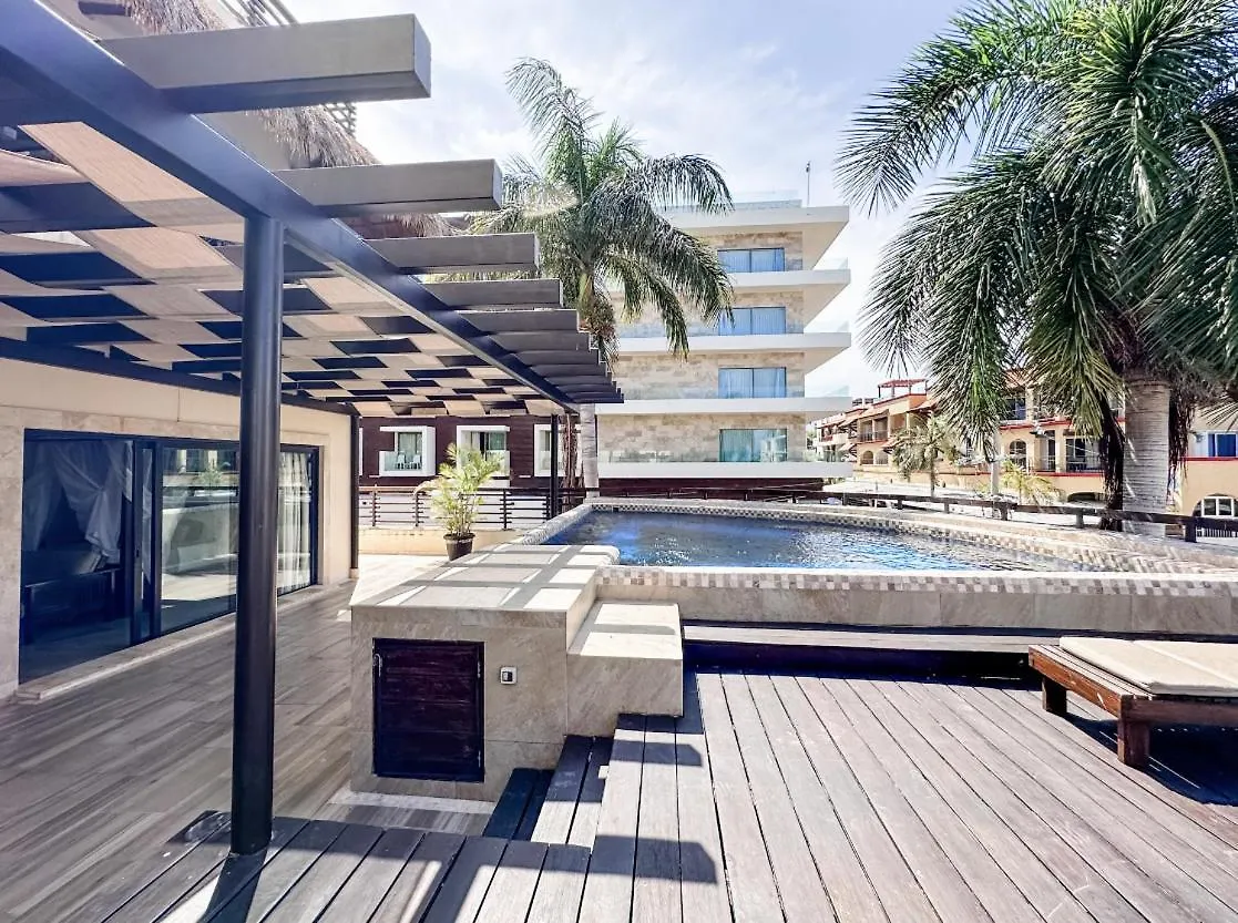 公寓 Aldea Thai Condos In Mamitas Beach 普拉亚卡门 墨西哥