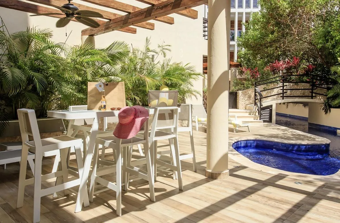 Aldea Thai Condos In Mamitas Beach Playa del Carmen Apartment