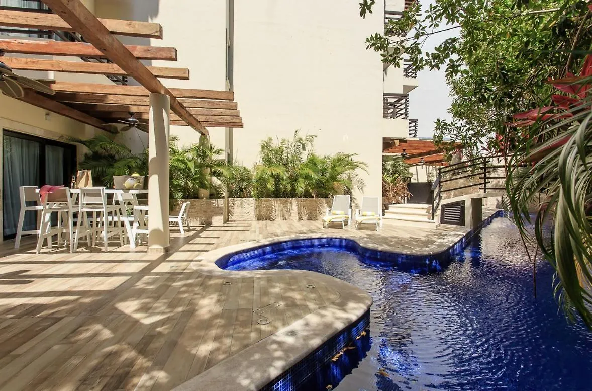 Aldea Thai Condos In Mamitas Beach Playa del Carmen